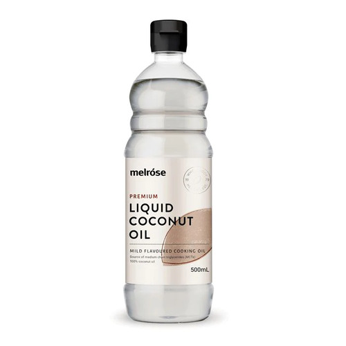 Premium Liquid Coconut Oil 500mL by Melrose Health
