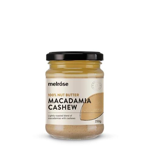 Melrose Macadamia Cashew Nut Butter Spread 250g