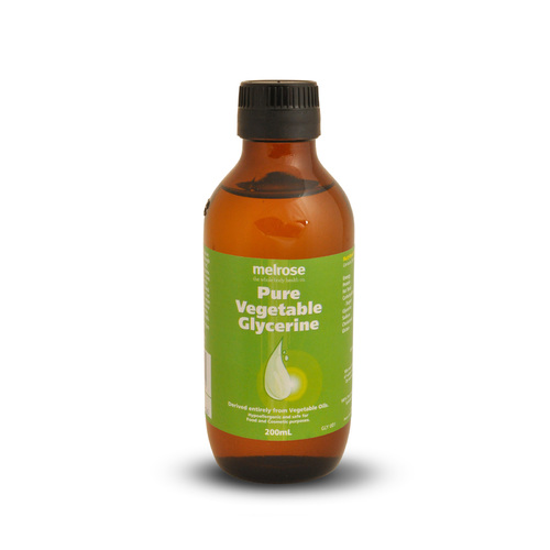 Vegetable Glycerine 200ml by Melrose Health