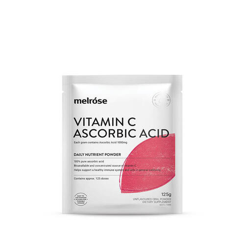 Vitamin C Ascorbic Acid 125g by Melrose Health