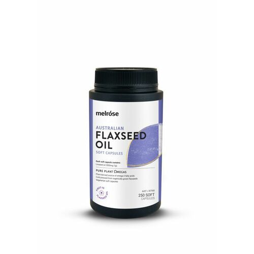 Flaxseed Oil 1000mg 250 Capsules