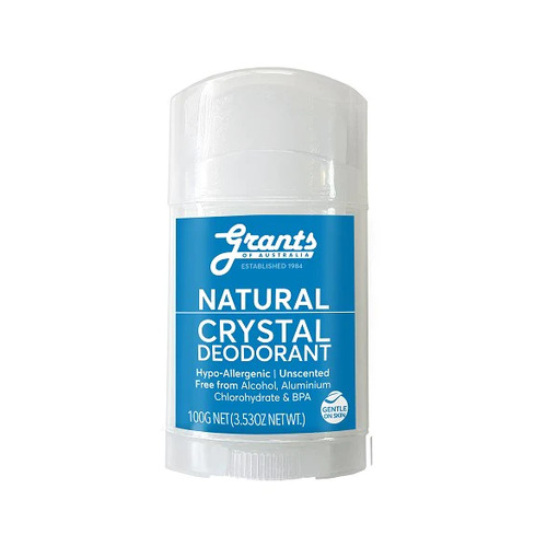 Crystal Deodorant 100gram by Grants of Australia