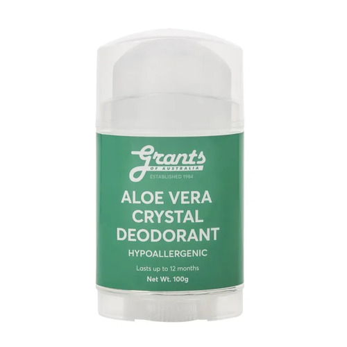 Aloe Vera Deodorant 100gram by Grants of Australia