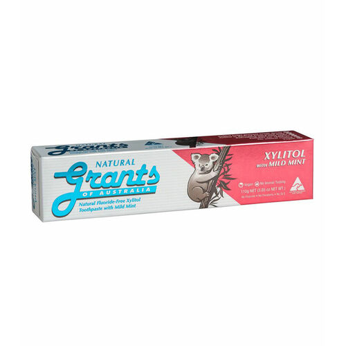 GRANTS Xylitol Toothpaste ( Fluoride Free ) 110g