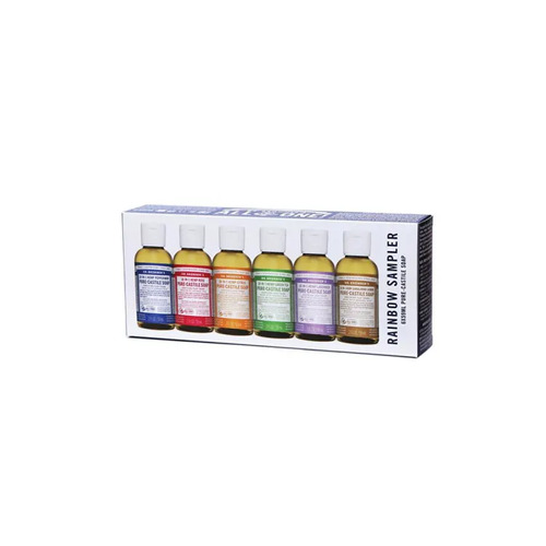 Organic Rainbow Sampler Sampler 6 pack (59ml ea)