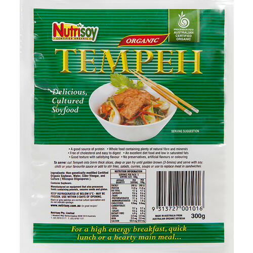 Organic Tempeh Plain