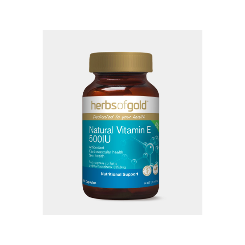 Vitamin E 500IU 50C by Herbs of Gold
