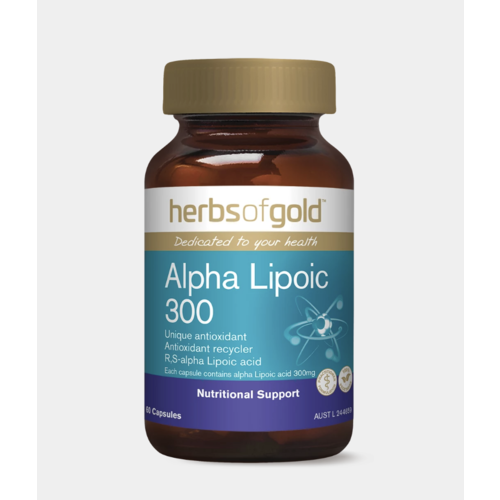 ALPHA LIPOIC 300 60VC by Herbs of Gold