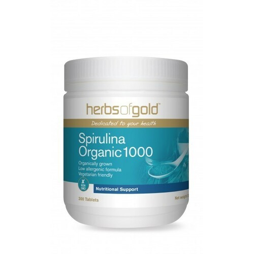 HOG - SPIRULINA ORGANIC 1000 300 Tablets
