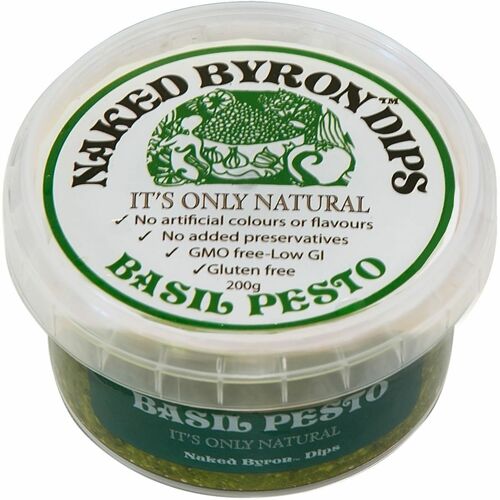 Basil Pesto 200g by Naked Byron Dips