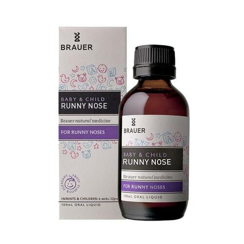 Baby and Child Runny Nose 100mL by Brauer