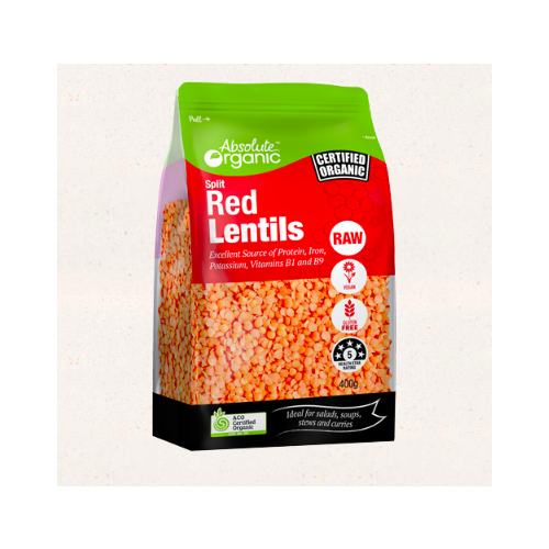 Red Lentils Split 400g