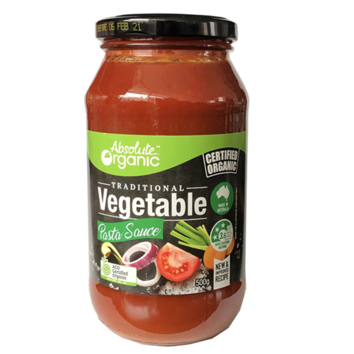 Vegetable Pasta Sauce 500g