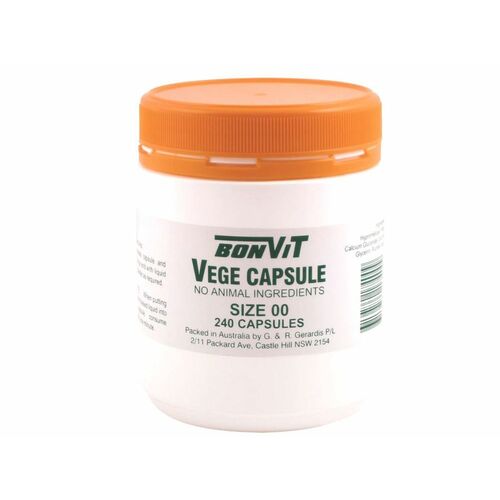 Vege Capsule Size 0 240 capsules