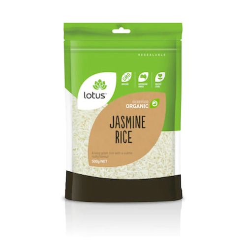  Lotus OrganicJasmine Rice 500g 