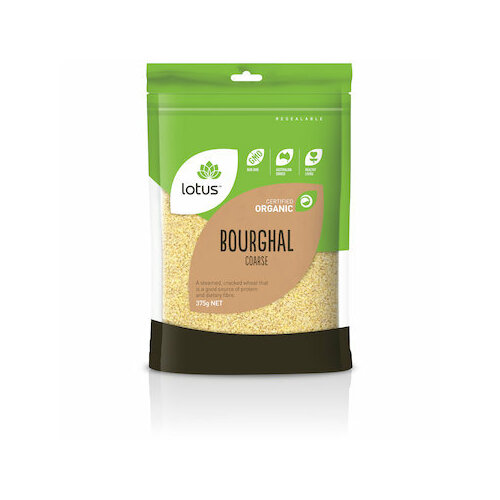 Bourghal Coarse Organic 375g by Lotus