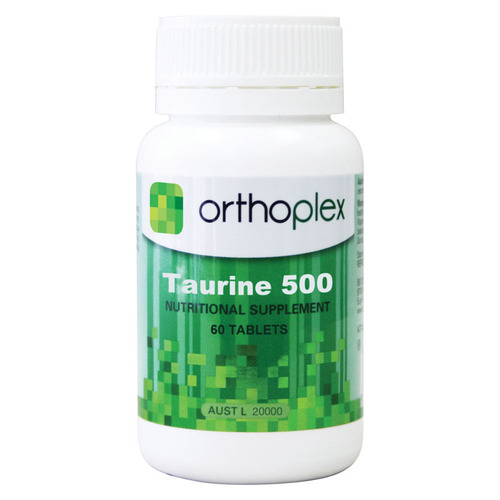 Taurine 500 mg 60 Tablets