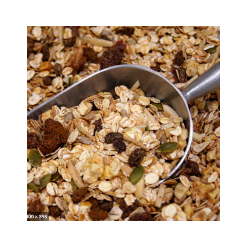Muesli Macadamia & Cranberry G/F $30 /kg by Nourished Earth Bulk