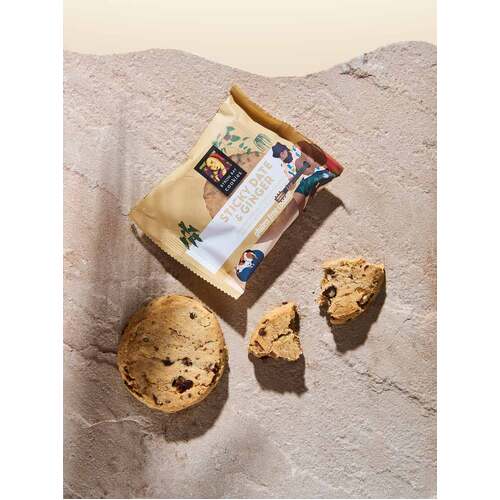 Gluten Free Sticky Date & Ginger Cookie 60g by Byron Bay Cookies