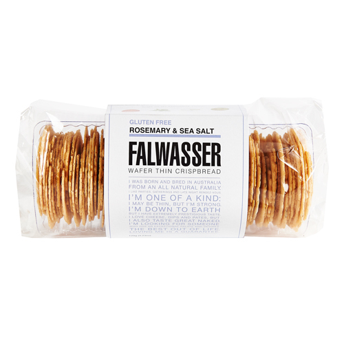 Rosemary & Sea Salt Wafer Thin Crispbread 120g