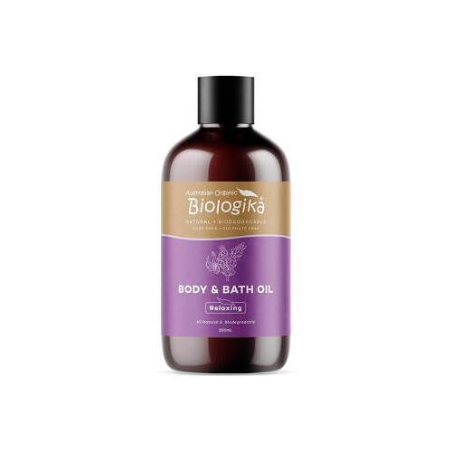 Relaxing Body & Bath Massage Oil 250ml  by Biologika
