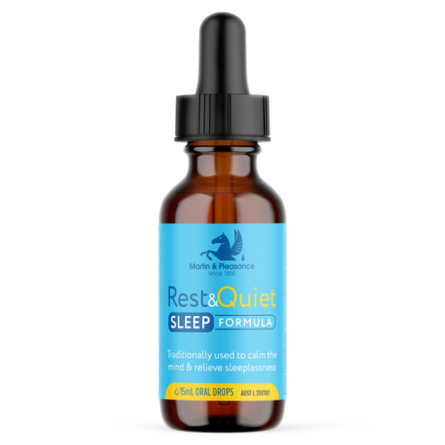 Martin & Pleasance Rest & Quiet sleep drops 15ml by Martin & Pleasance