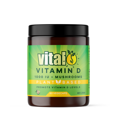 Vital vitamin D 60 caps by Vital Greens