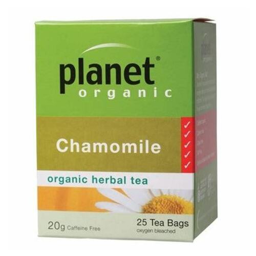 Chamomile 25 Tea Bags by Planet Organic