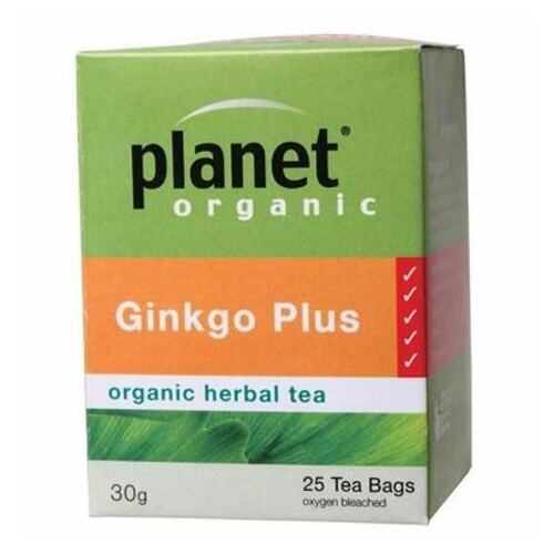 Ginkgo 25 Tea Bags by Planet Organic