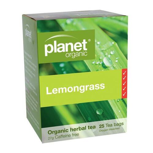 Lemongrass 25 Tea Bags by Planet Organic