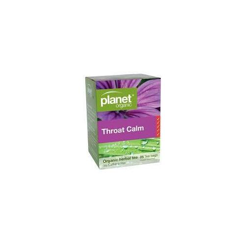 Throat Calm 25 Tea Bags by Planet Organic