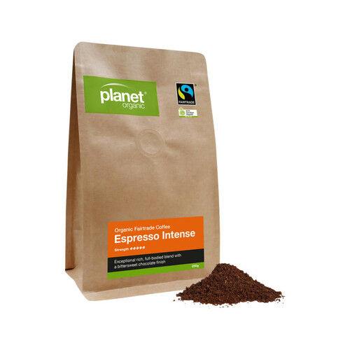 Planet Organic Espresso Intense for Plunger 250g by Planet Organic
