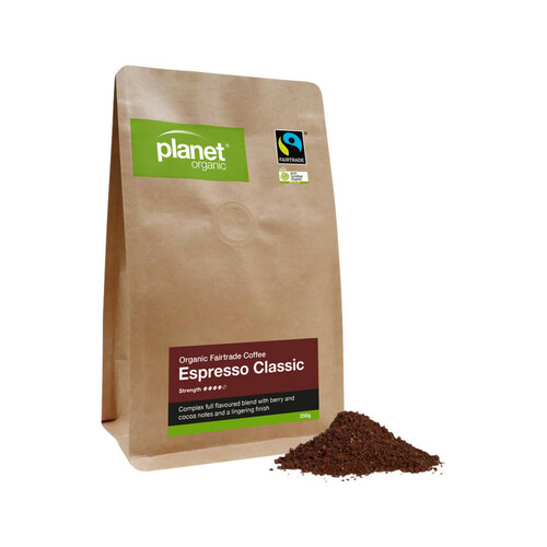 Planet Organic Espresso Classic for Plunger 250g