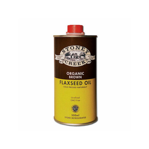 Organic Brown Flaxseed Oil 280ml