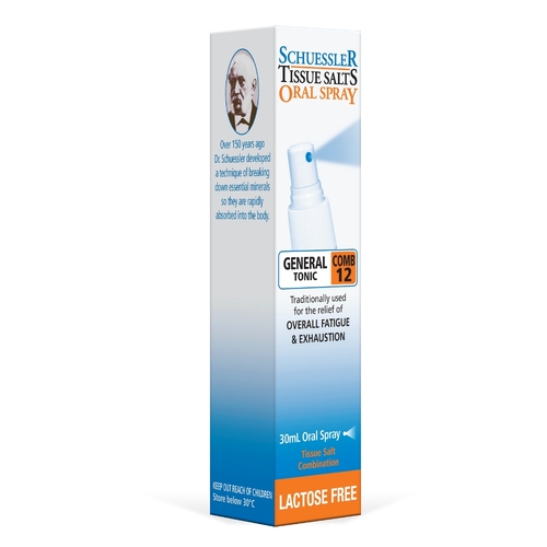 Tissue Salts 30ml Oral Spray - Combination 12