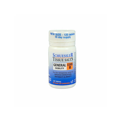 GENERAL Debility Combination B 125 Tablets by Martin & Pleasance