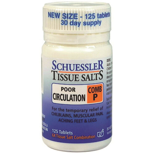 POOR CIRCULATION Combination P 125 Tablets by Martin & Pleasance