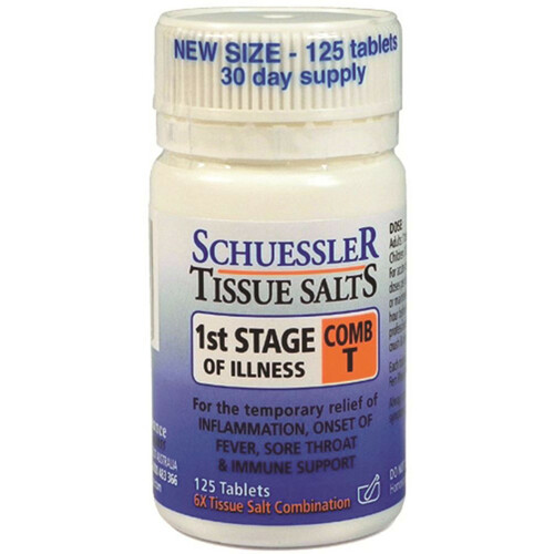 1ST STAGE ILLNESS Combination T 125 Tablets by Martin & Pleasance