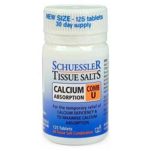 Calcium Combination U 125 Tablets