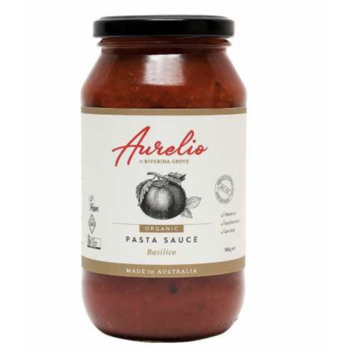Organic Pasta Sauce Basilico 500g