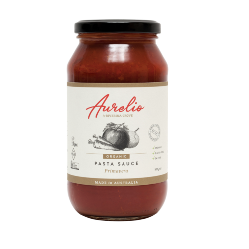 Organic Pasta Sauce Primavera 500g