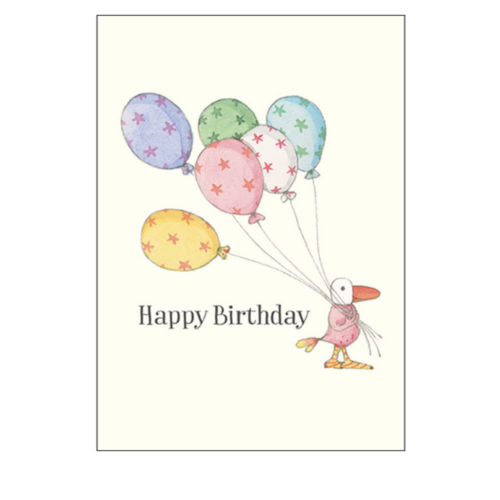 Happy Birthday Balloons GIFT CARD