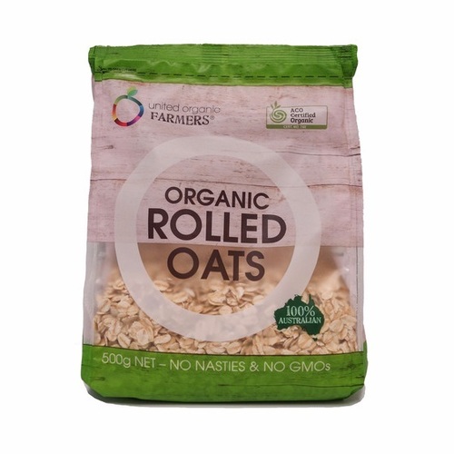 United Organics Rolled Oats 500g