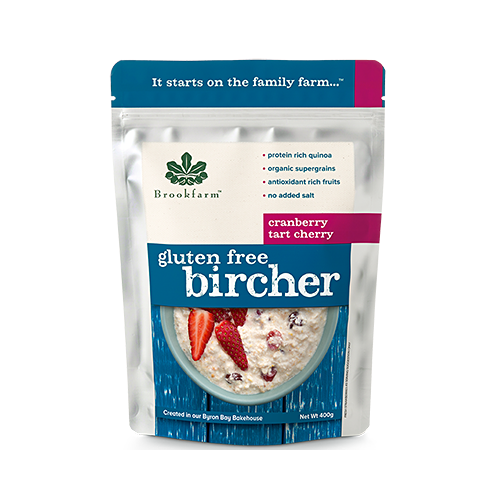 Bircher Gluten Free Cranberry & Tart Cherry 400g