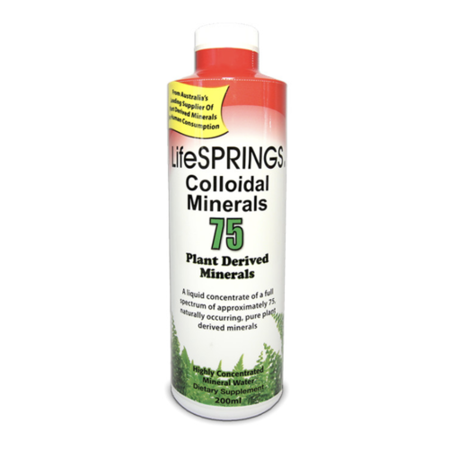 Colloidal Minerals 75 Plant Derived 500ml