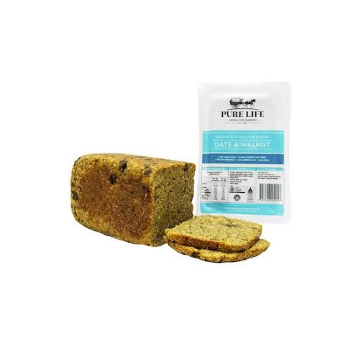Organic Sprouted Bread - Rye with Date & Walnut