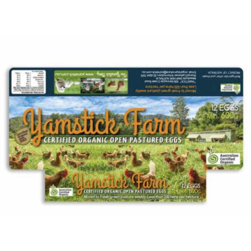 Eggs Certified Organic Free Range 700g