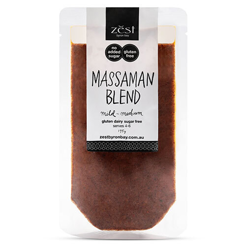 Massaman Blend 175g by Zest Byron Bay