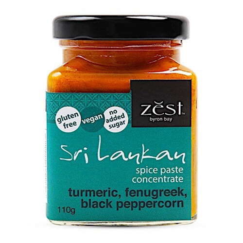 Sri Lankan Spice Paste Concentrate 110g by Zest Byron Bay