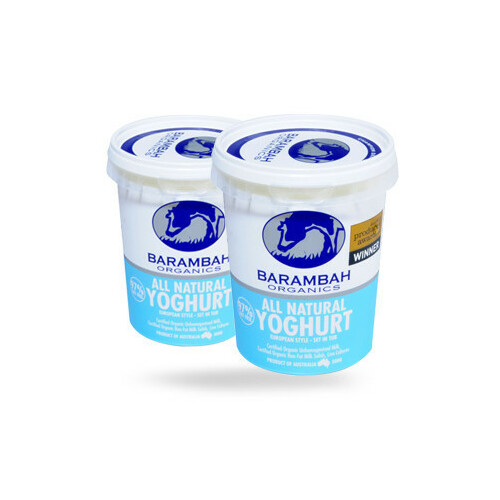Barambah Organics Natural Yoghurt 500g by BARAMBAH ORGANICS